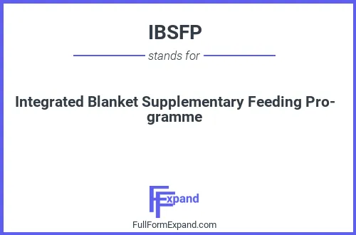 Full form of IBSFP