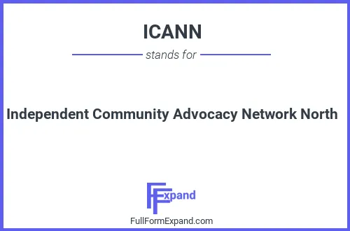 Full form of ICANN
