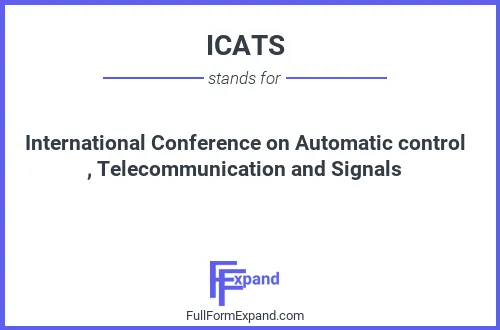 Full form of ICATS