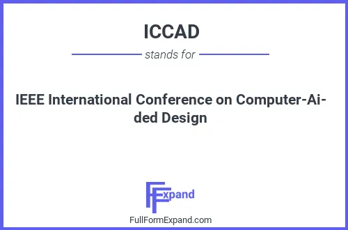 Full form of ICCAD