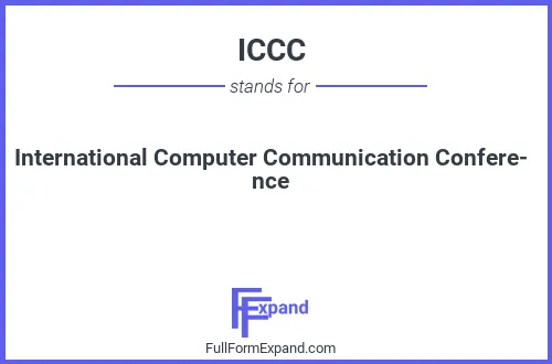 Full form of ICCC
