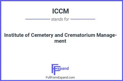 Full form of ICCM