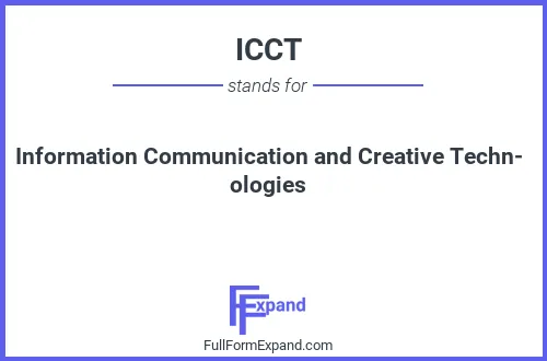 Full form of ICCT