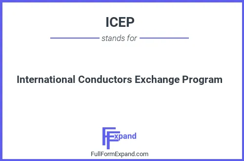 Full form of ICEP