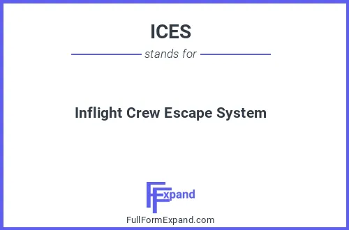 Full form of ICES