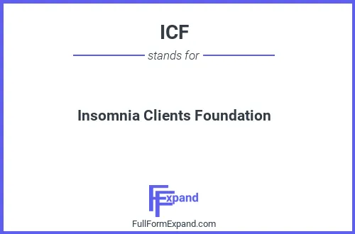Full form of ICF