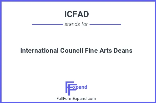 Full form of ICFAD