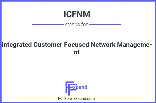 Full form of ICFNM