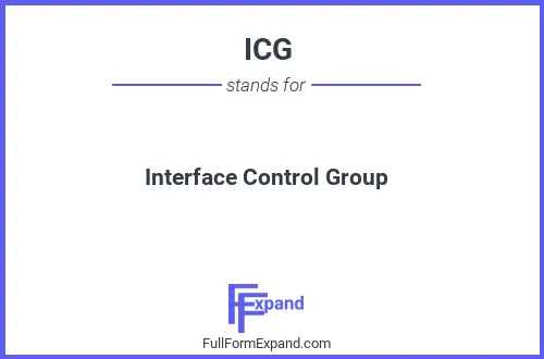 Full form of ICG