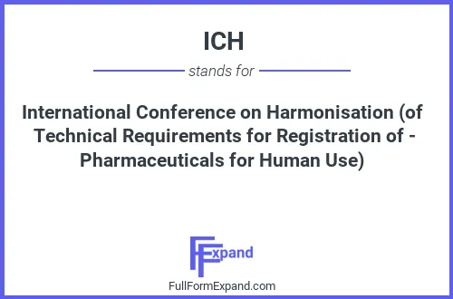 Full form of ICH