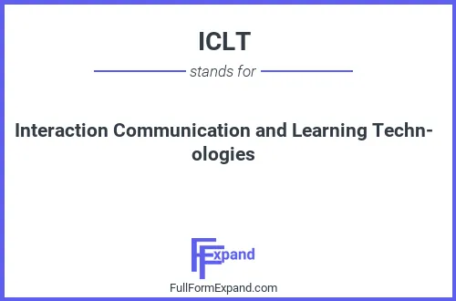 Full form of ICLT