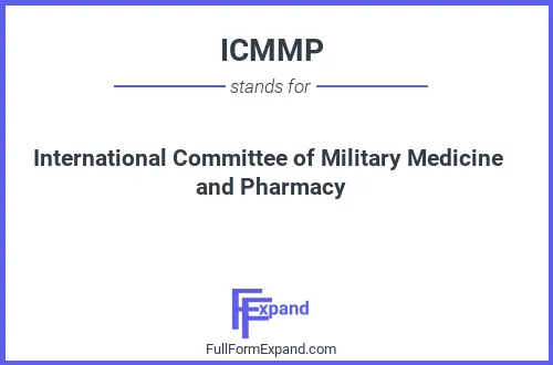 Full form of ICMMP