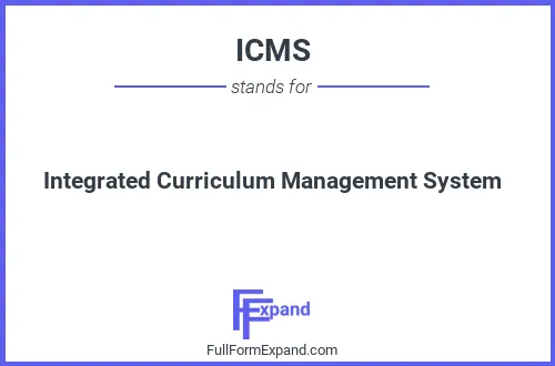 Full form of ICMS