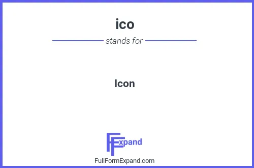 Full form of ico