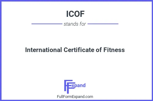 Full form of ICOF