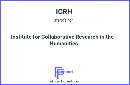 Full form of ICRH