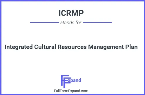 Full form of ICRMP