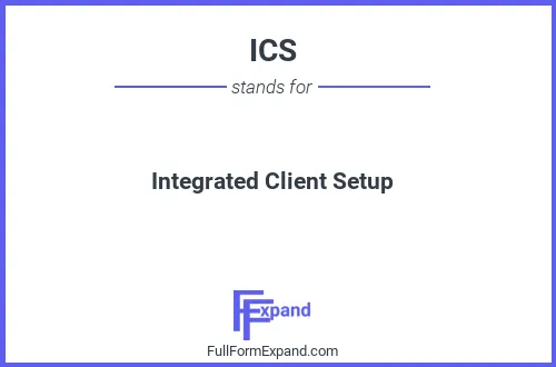 Full form of ICS