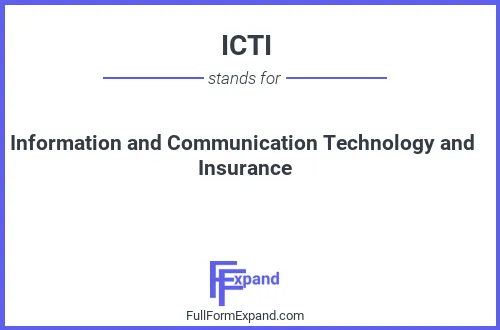 Full form of ICTI
