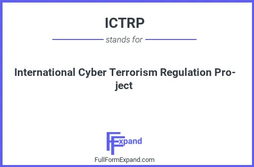 Full form of ICTRP