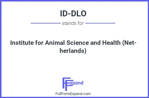 Full form of ID-DLO