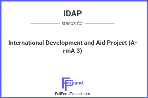 Full form of IDAP