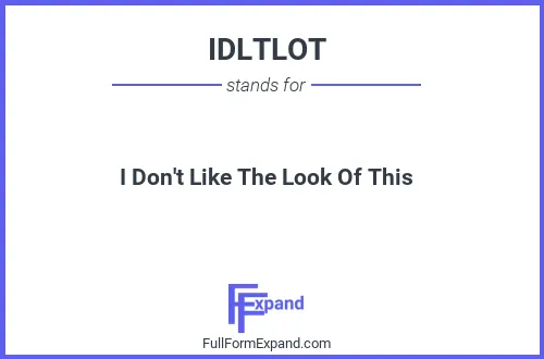 Full form of IDLTLOT