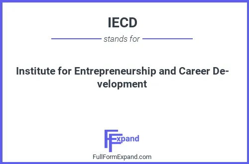 Full form of IECD