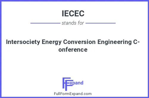 Full form of IECEC