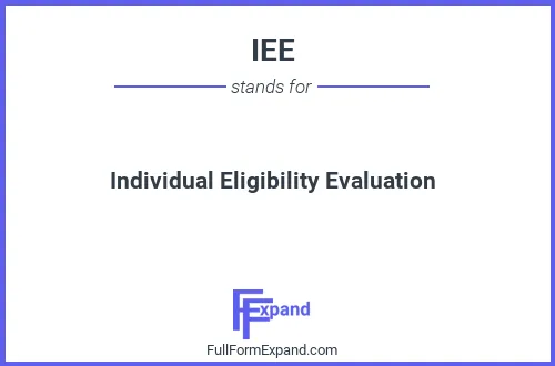 Full form of IEE