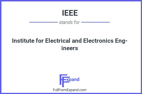Full form of IEEE
