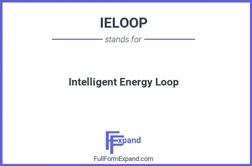 Full form of IELOOP