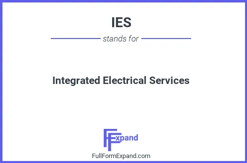 Full form of IES