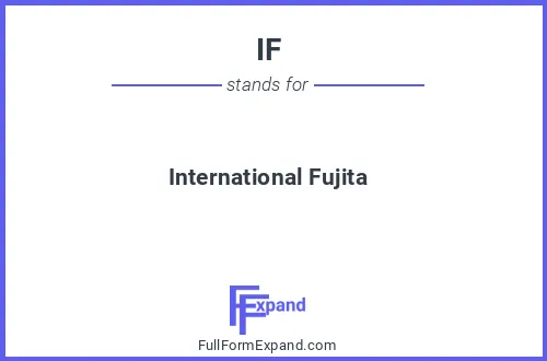 Full form of IF
