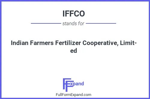 Full form of IFFCO