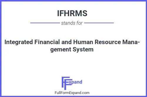 Full form of IFHRMS
