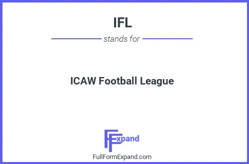 Full form of IFL