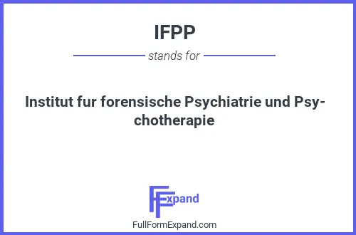 Full form of IFPP