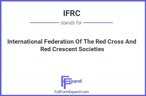 Full form of IFRC