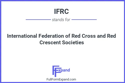 Full form of IFRC