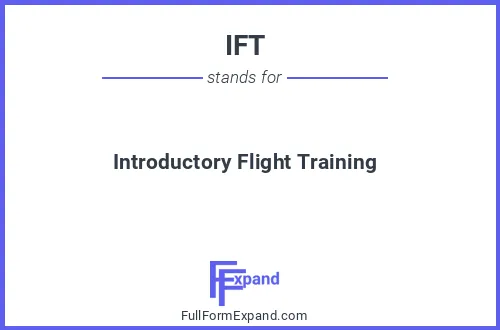 Full form of IFT