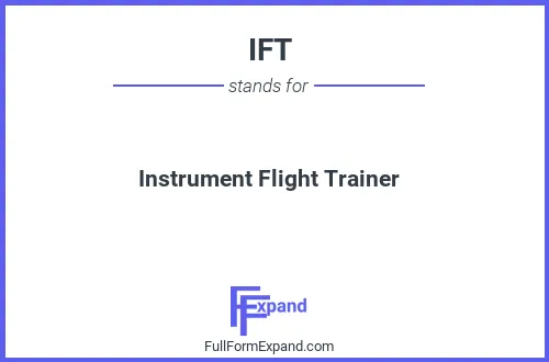 Full form of IFT