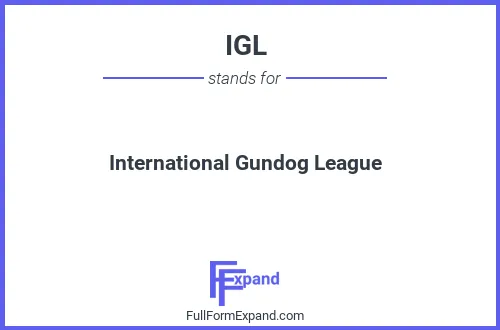 Full form of IGL