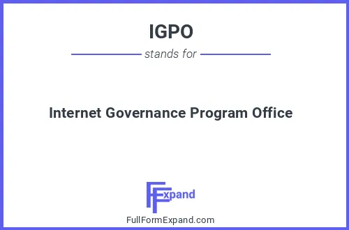Full form of IGPO