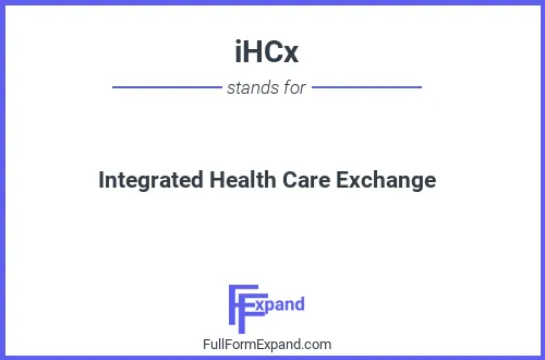 Full form of iHCx