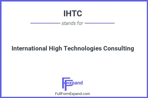 Full form of IHTC