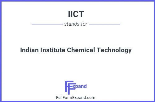 Full form of IICT
