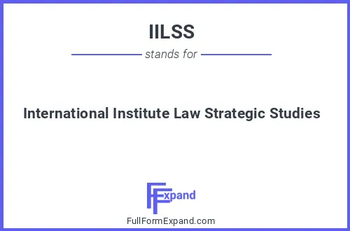 Full form of IILSS