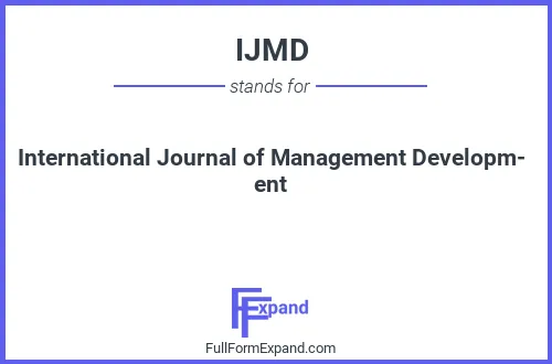Full form of IJMD