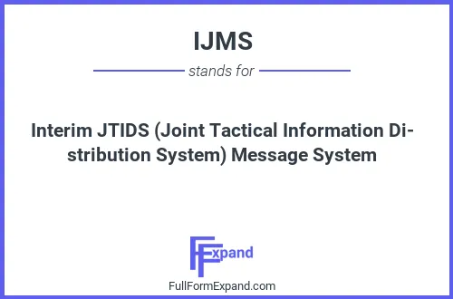 Full form of IJMS